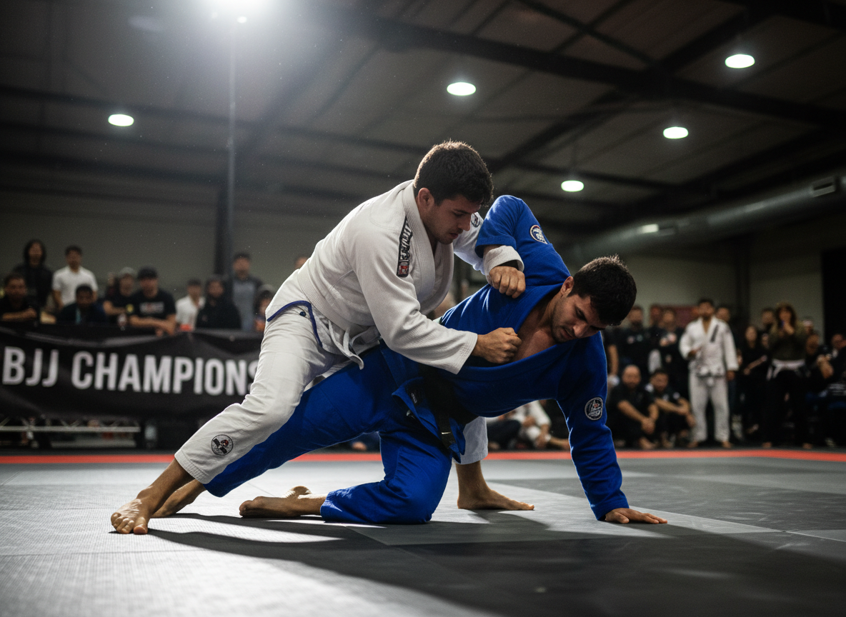 Brazilian Jiu-Jitsu training in Edmonton